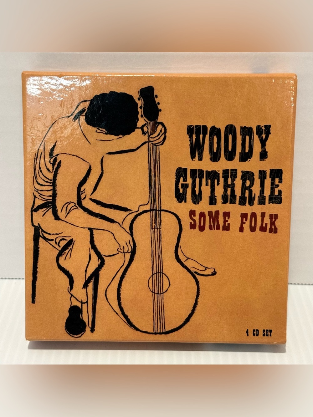 Woody Guthrie Some Folk 4CD Box Set Remastered **Like New**